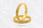 Sundara Gold Bangle Pair | Sona Sansaar